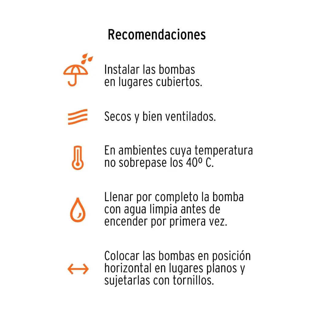 Recomendaciones