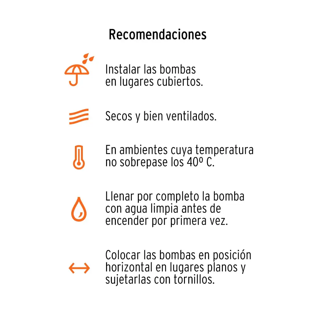 Recomendaciones