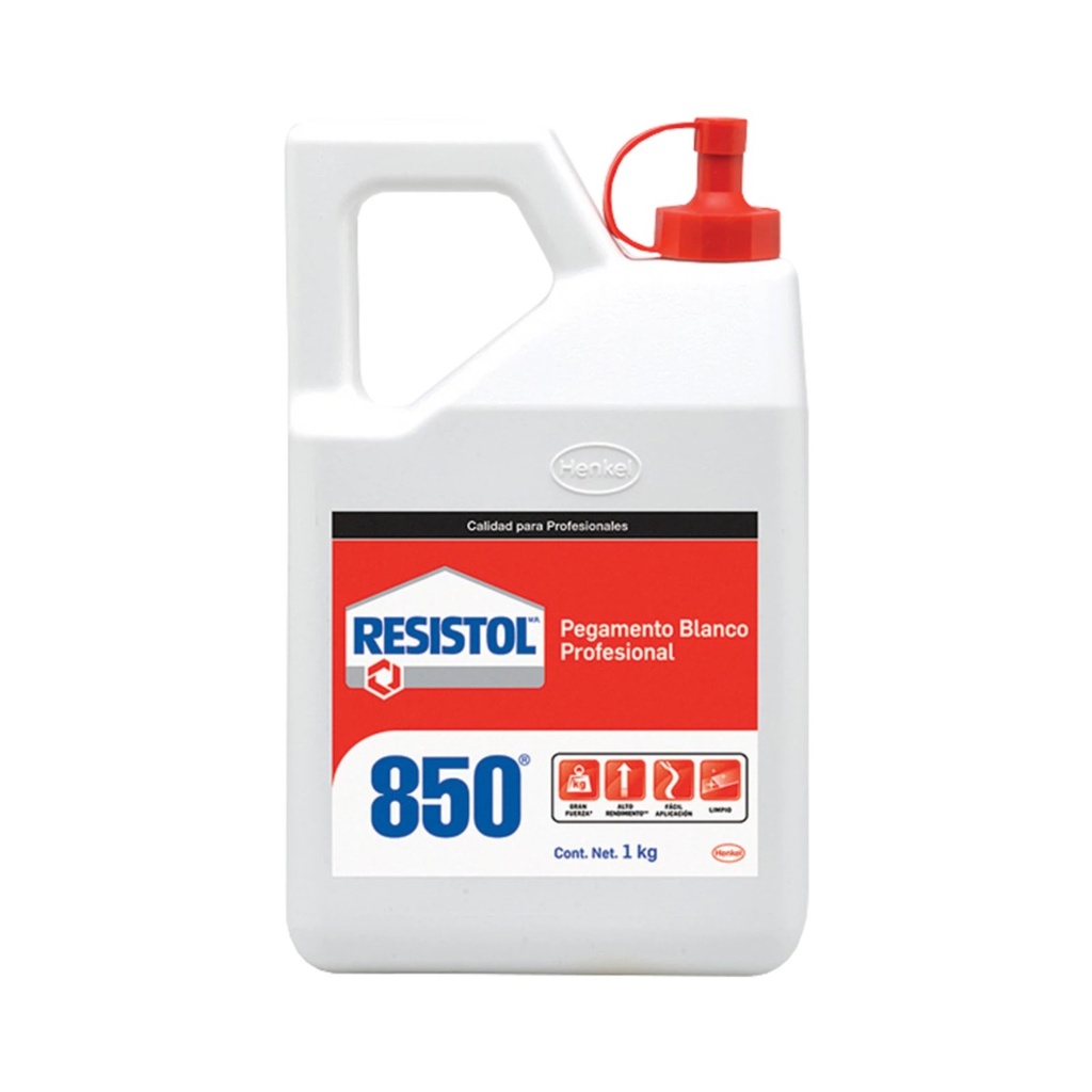 Pegamento Blanco 850 Profesional 1 kg, Resistol [7501028815537]