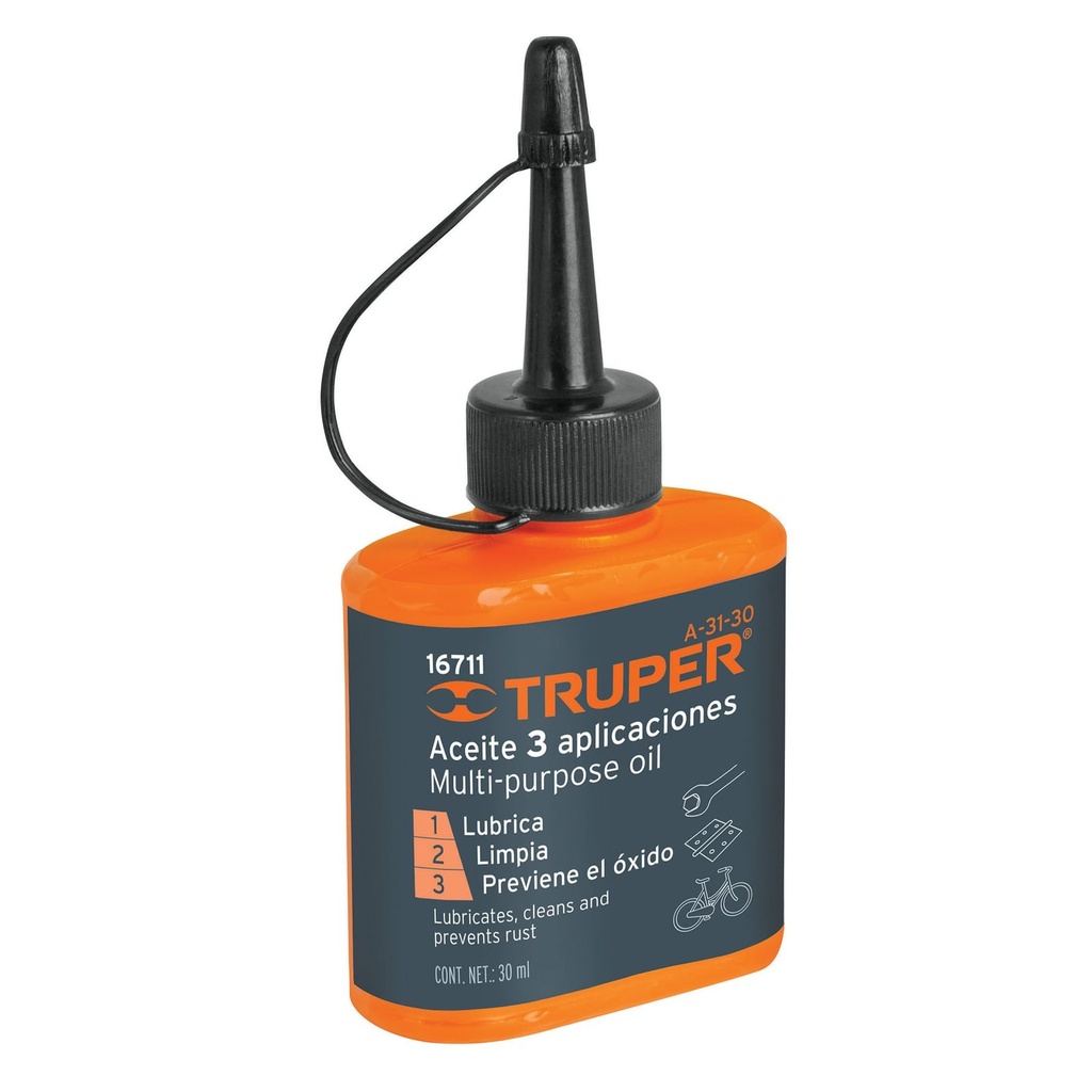 Aceite Multiusos, 30 ml, Truper [16711]