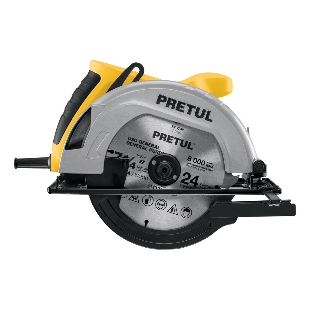 Sierra Circular 7 1/4" 1200 W, Pretul [27098]