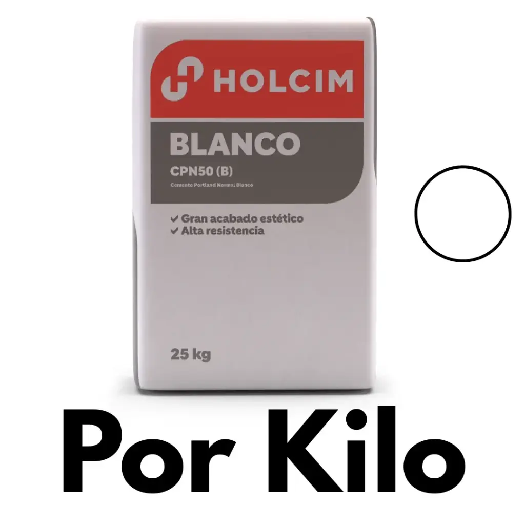 Cemento Blanco, Por Kilogramo, Holcim [5009]