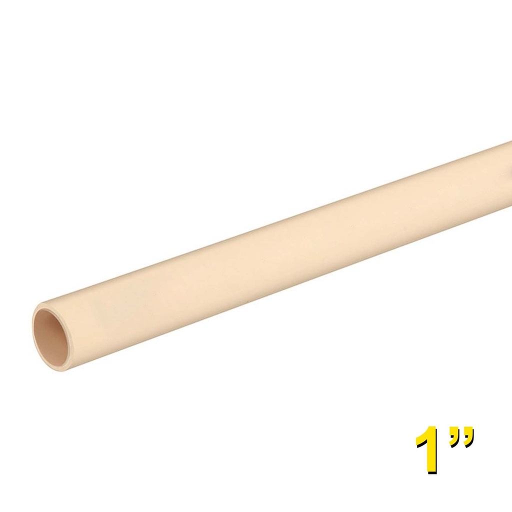 Tubo 1" (25 mm) De CPVC, Por Metro [TU1CPVCPM]