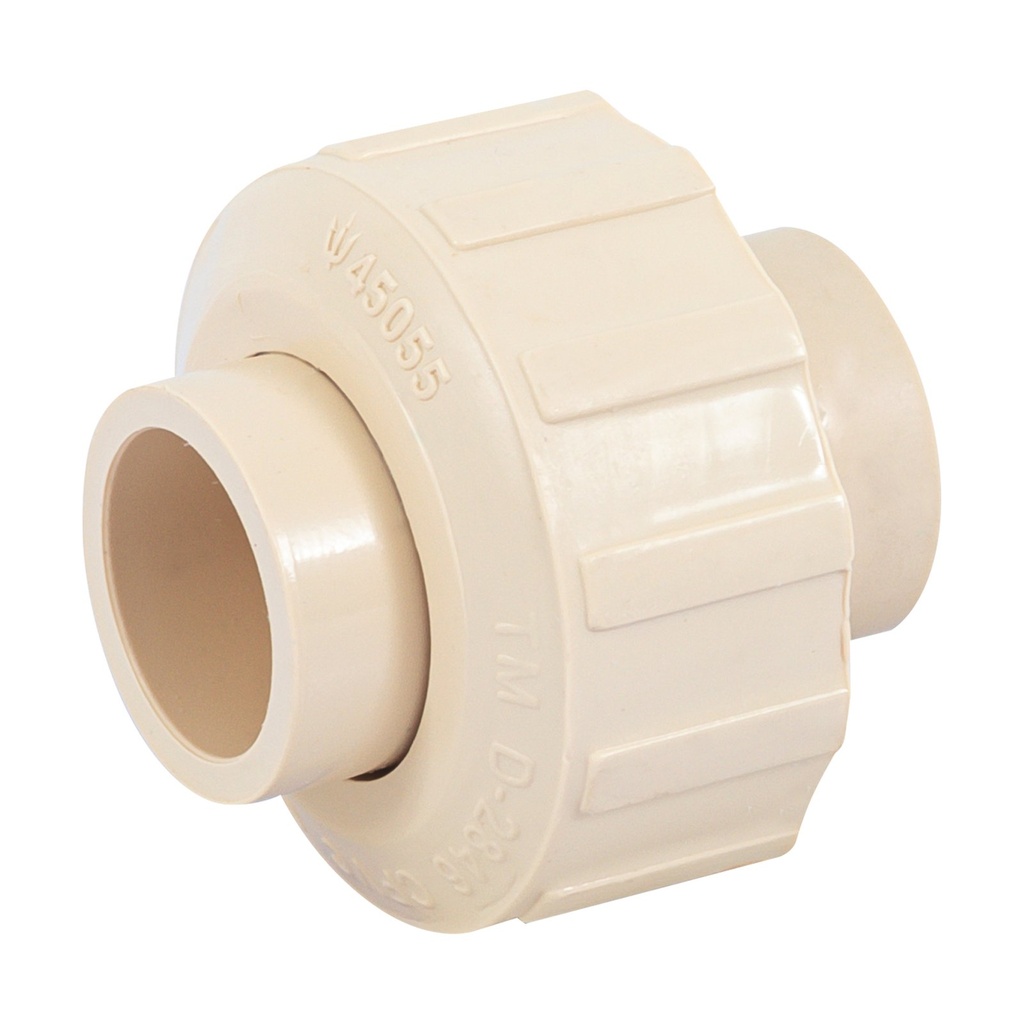 Tuerca Unión 1/2" (13 mm), CPVC [TUUN12CPVC]