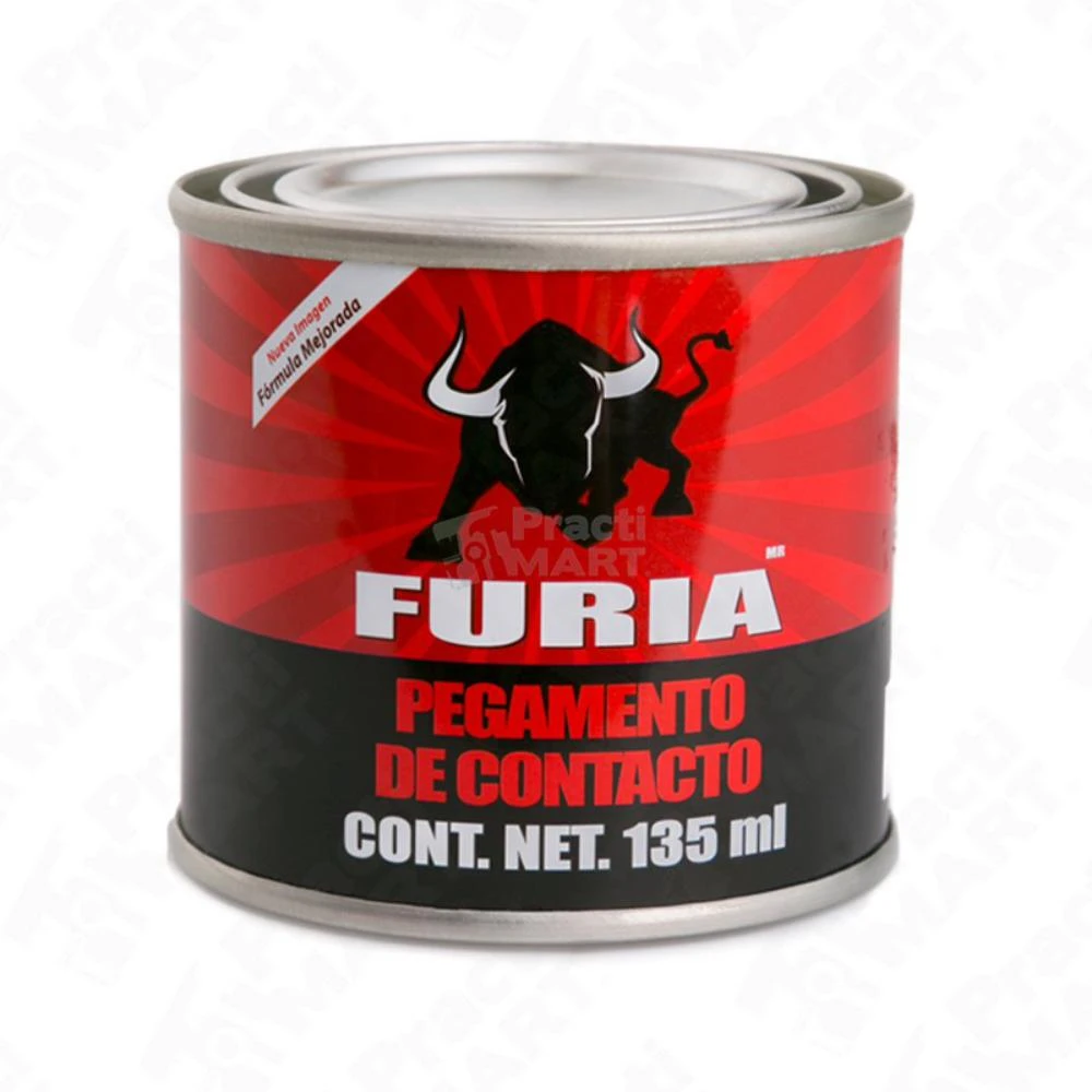 [7501028817012] Pegamento De Contacto Amarillo, 135 ml, Furia [7501028817012]