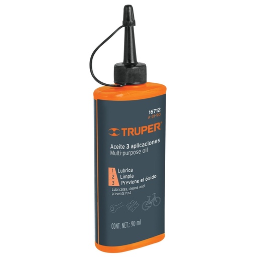 [16712] Aceite Multiusos, 90 ml, Truper [16712]
