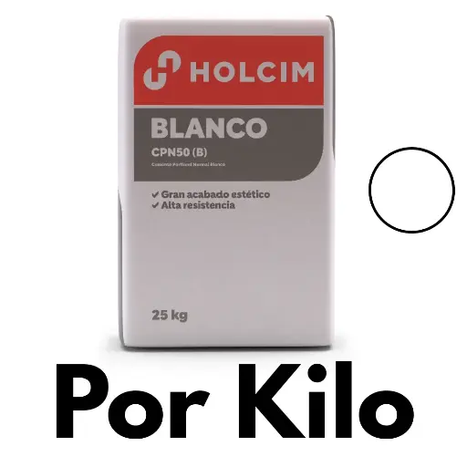 [5009] Cemento Blanco, Por Kilogramo, Holcim [5009]