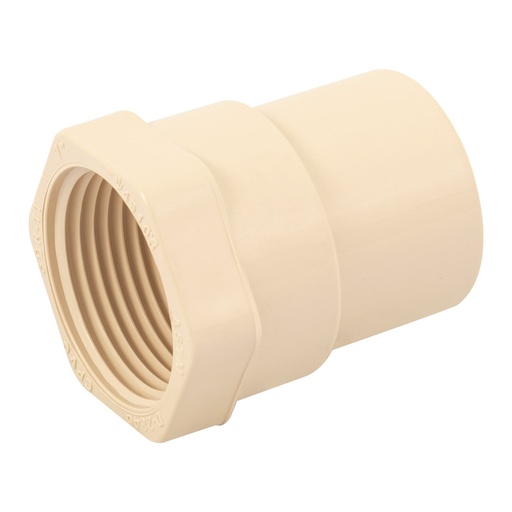 [CH1CPVC] Cri/Conector Hembra 1" (25 mm) De CPVC [CH1CPVC]