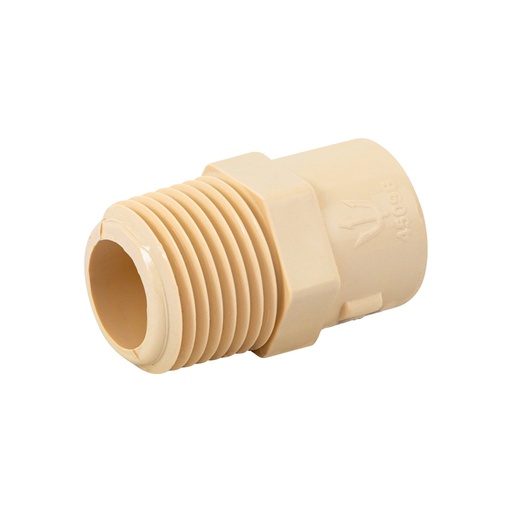 [CM12CPVC] Cre/Conector Macho 1/2" (13 mm) De CPVC [CM12CPVC]