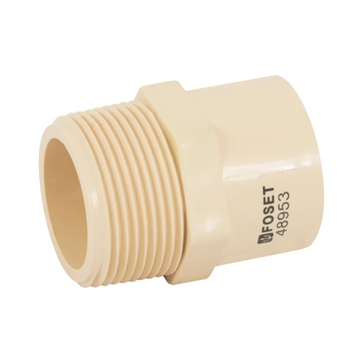 [COMA114CPVC] Cre/Conector Macho 1 1/4" (32 mm) De CPVC [COMA114CPVC]