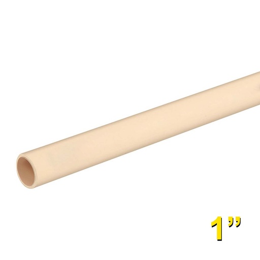 [TU1CPVCPM] Tubo 1" (25 mm) De CPVC, Por Metro [TU1CPVCPM]