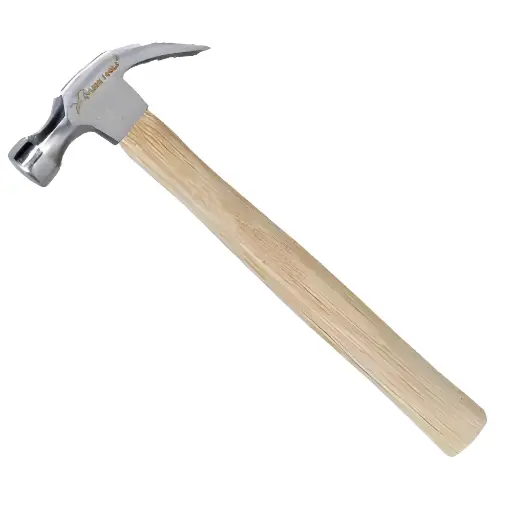 [L0073] Martillo 16 oz, Mango De Madera, Uña Curva, Lion Tools [L0073]