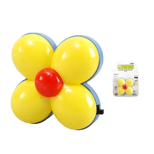 [L1467] Lampara De Noche Led, Flor, 0.5 W, Lion Tools [L1467]