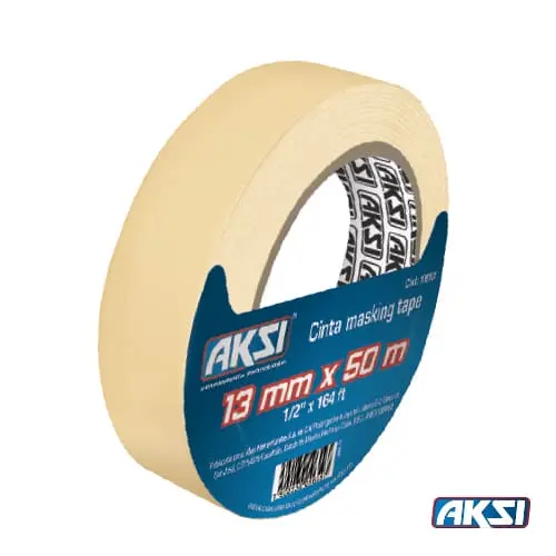 [109102] Cinta Masking Tape 3/4" x 50 m, Aksi [109102]